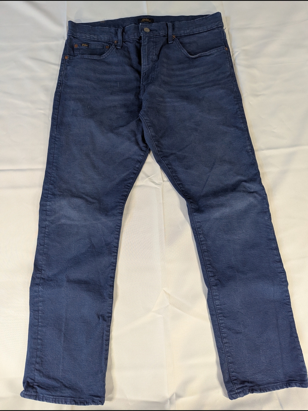 Polo Ralph Lauren - Men's Blue Jeans - Varick Slim Straight 34/30